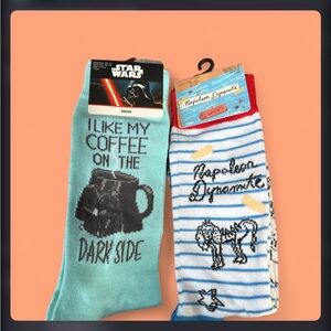 Napoleon Dynamite+Dark Vader Socks